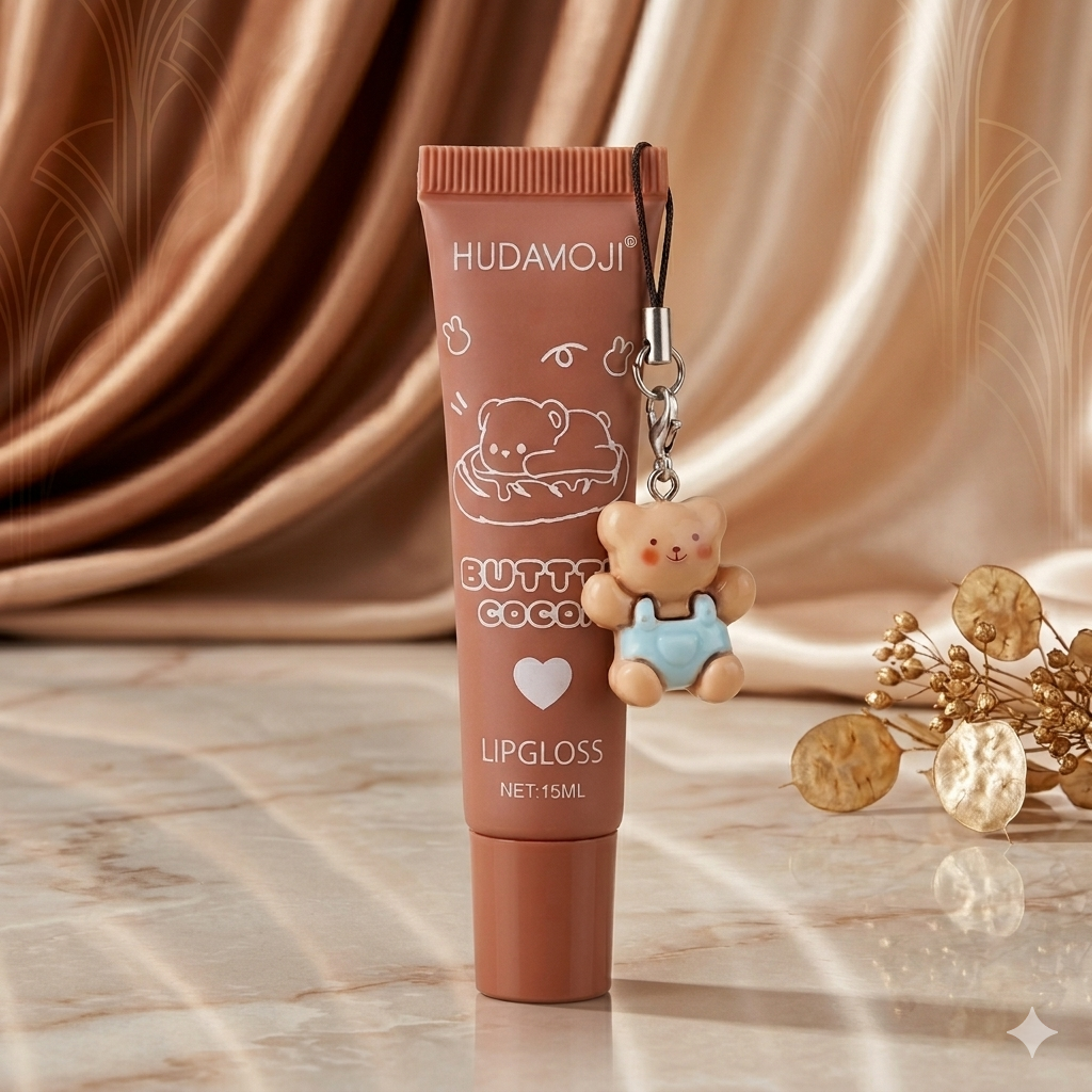 Hudamoji Multi-Shade Butter Cocoa Matte Lip Gloss